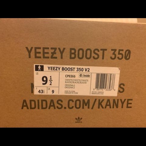 Adidas yeezy 350 v2 triple white main image 13